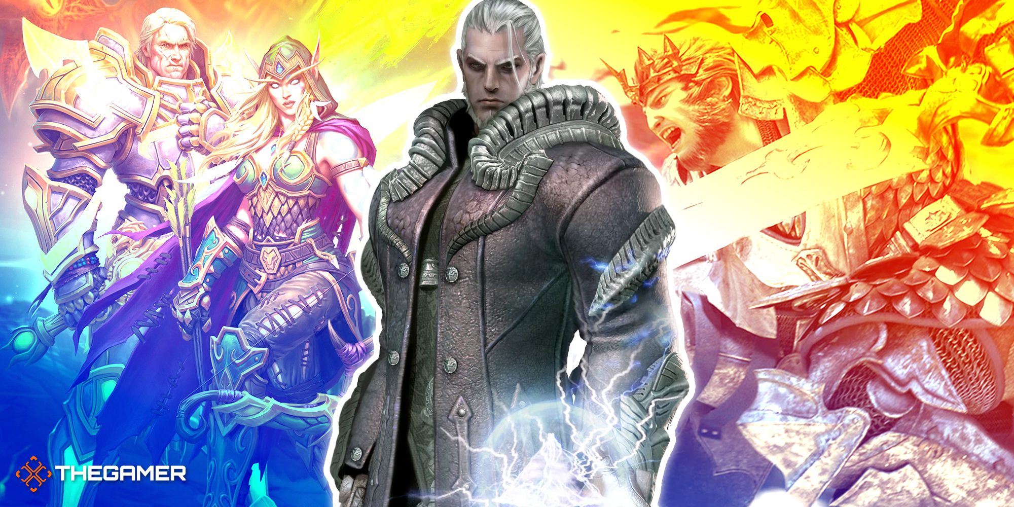 هنر بازی از TERA، World of Warcraft و Final Fantasy XIV: A Realm Reborn.