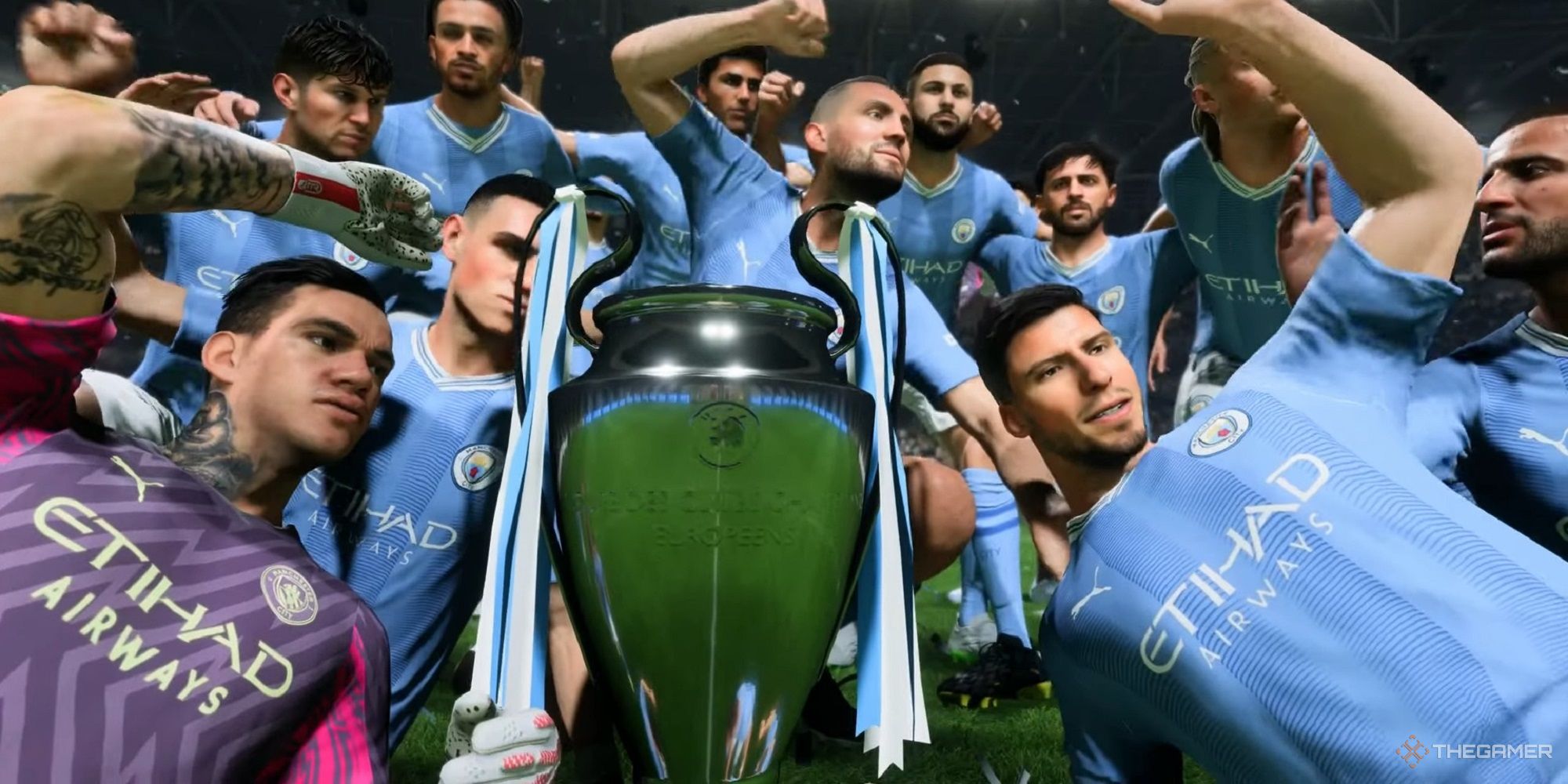 تصویری از قهرمانی UCL در EA Sports FC 24