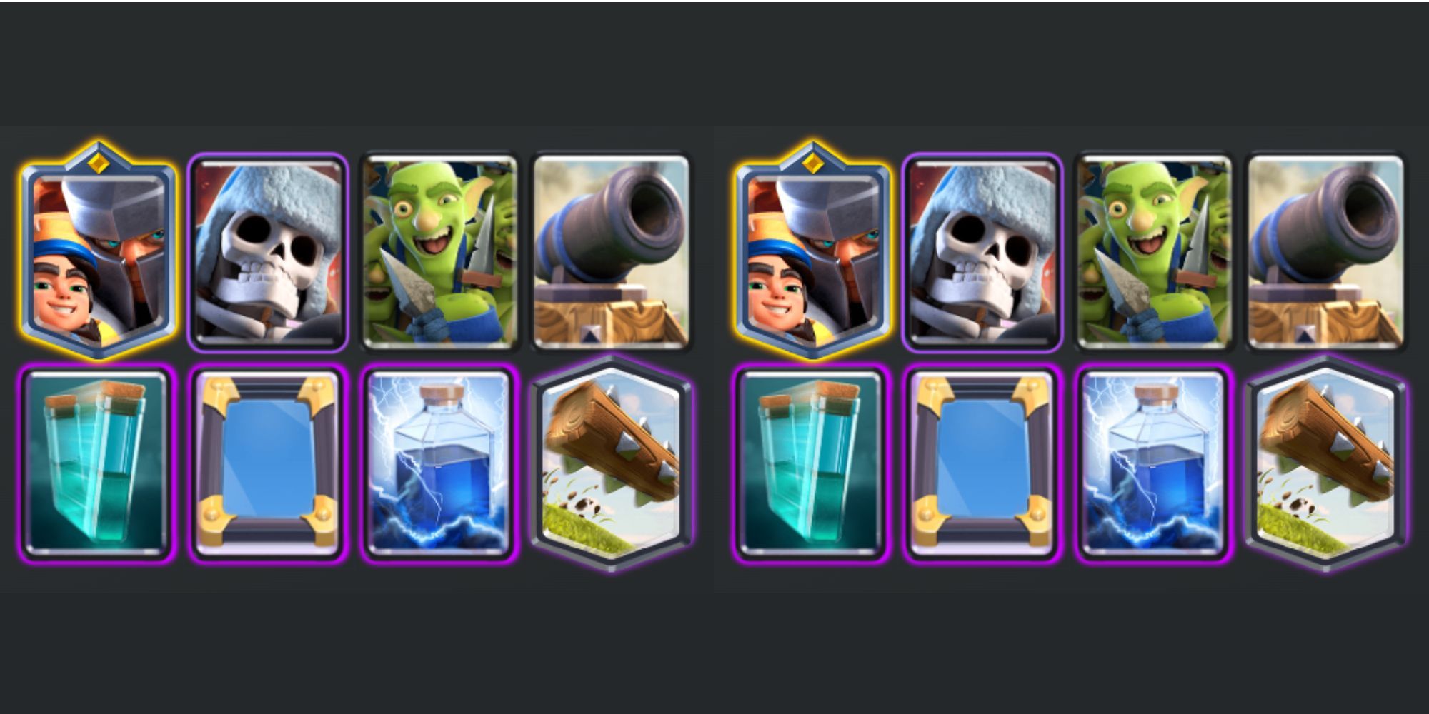 The 2v2 Giant Skeleton Decks در کلش رویال