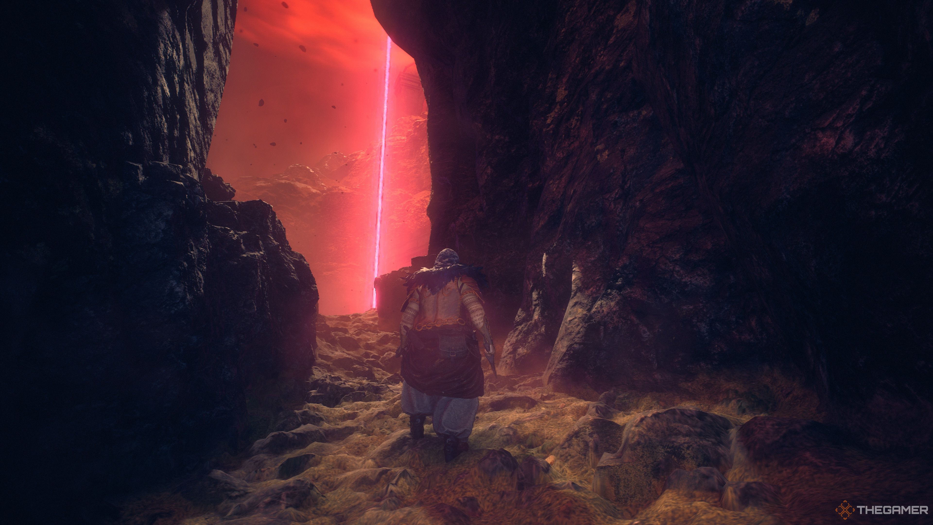 مسیر جزیره آتشفشانی به پرتو پنجم در Dragon's Dogma 2،