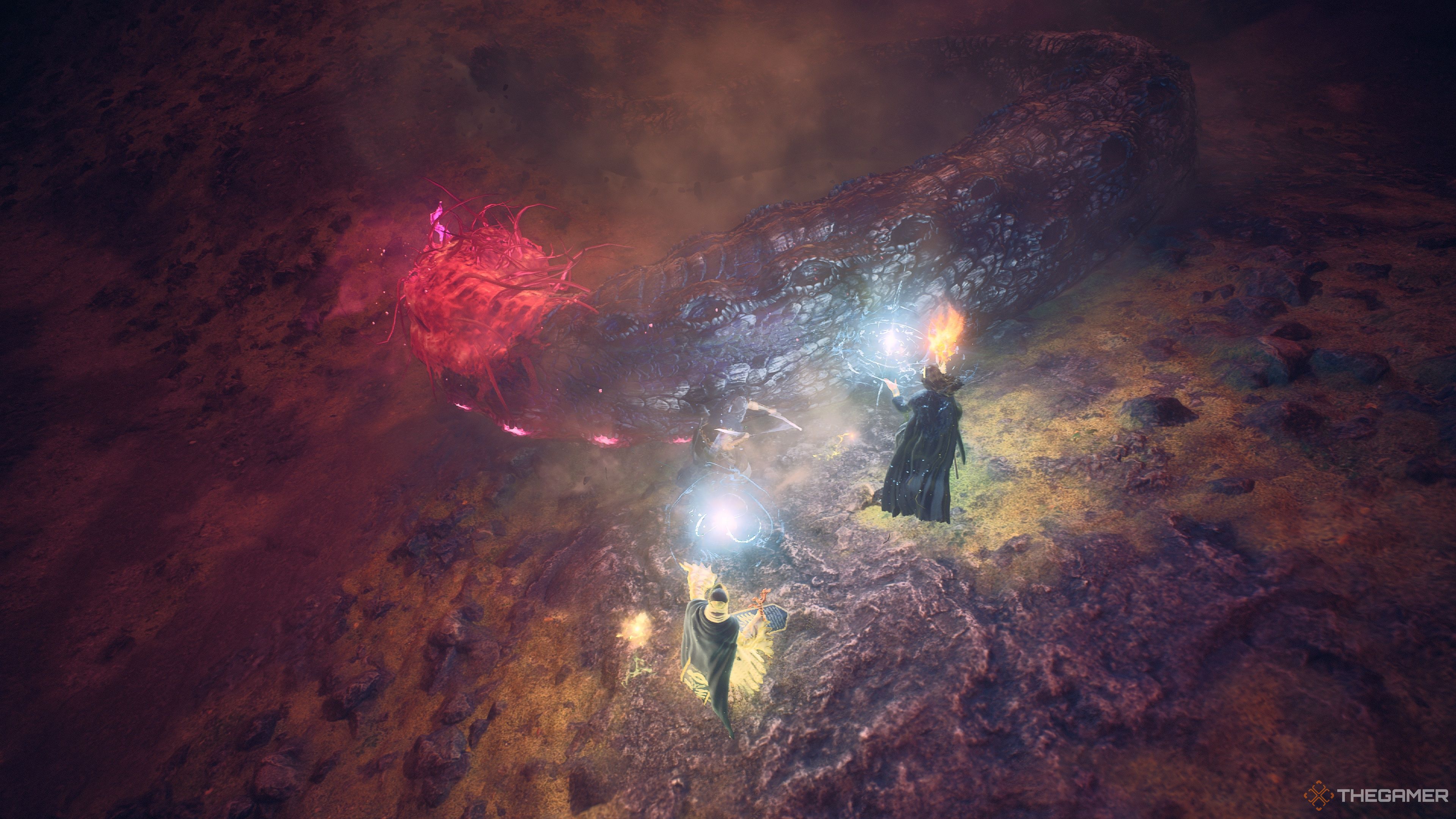 The Fifth Purgener Wyrm Hardening in Dragon's Dogma 2.