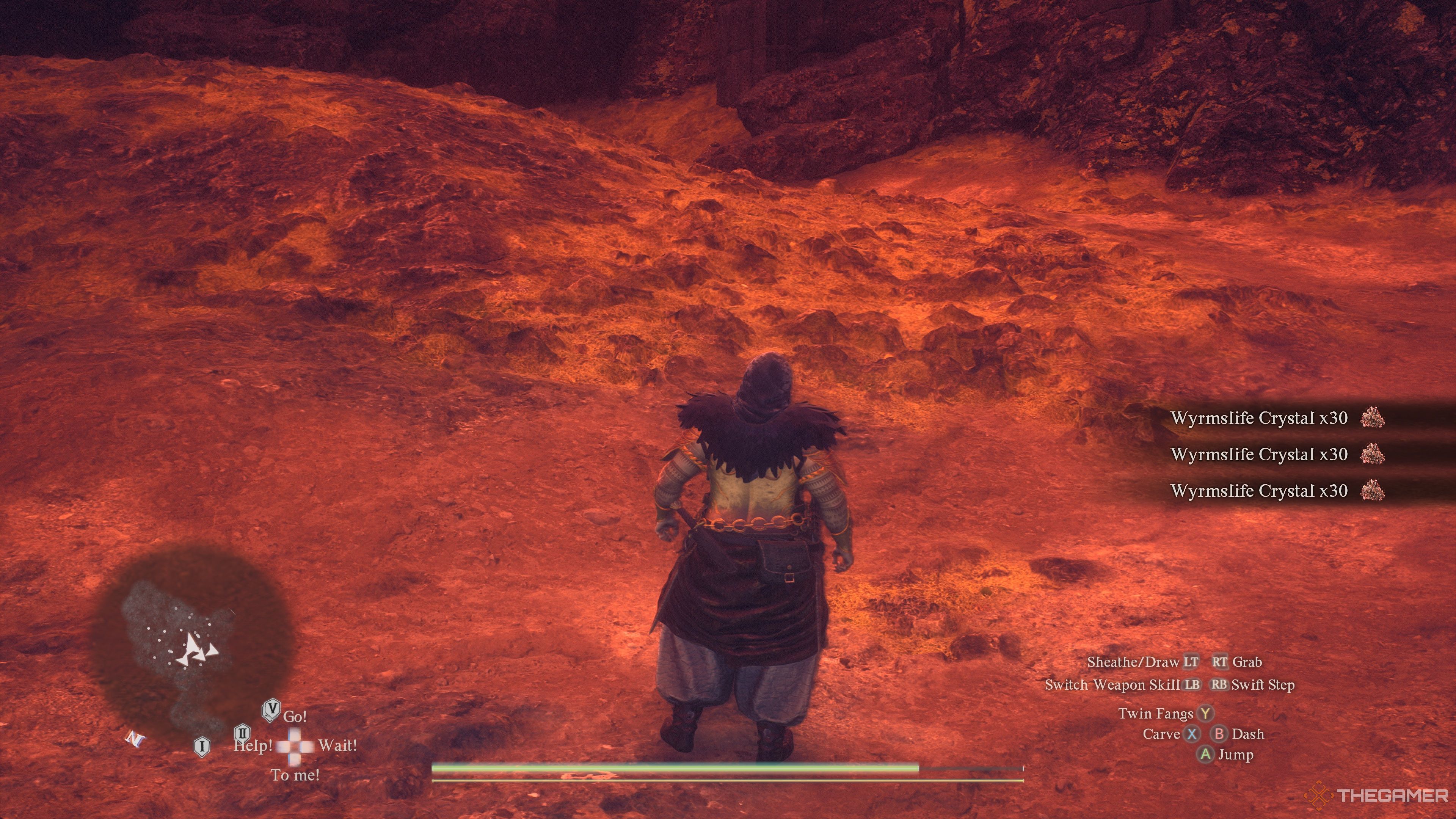 Arisen 90 کریستال Wyrmslife از رئیس پاکنر در Dragon's Dogma 2 دریافت می کند.