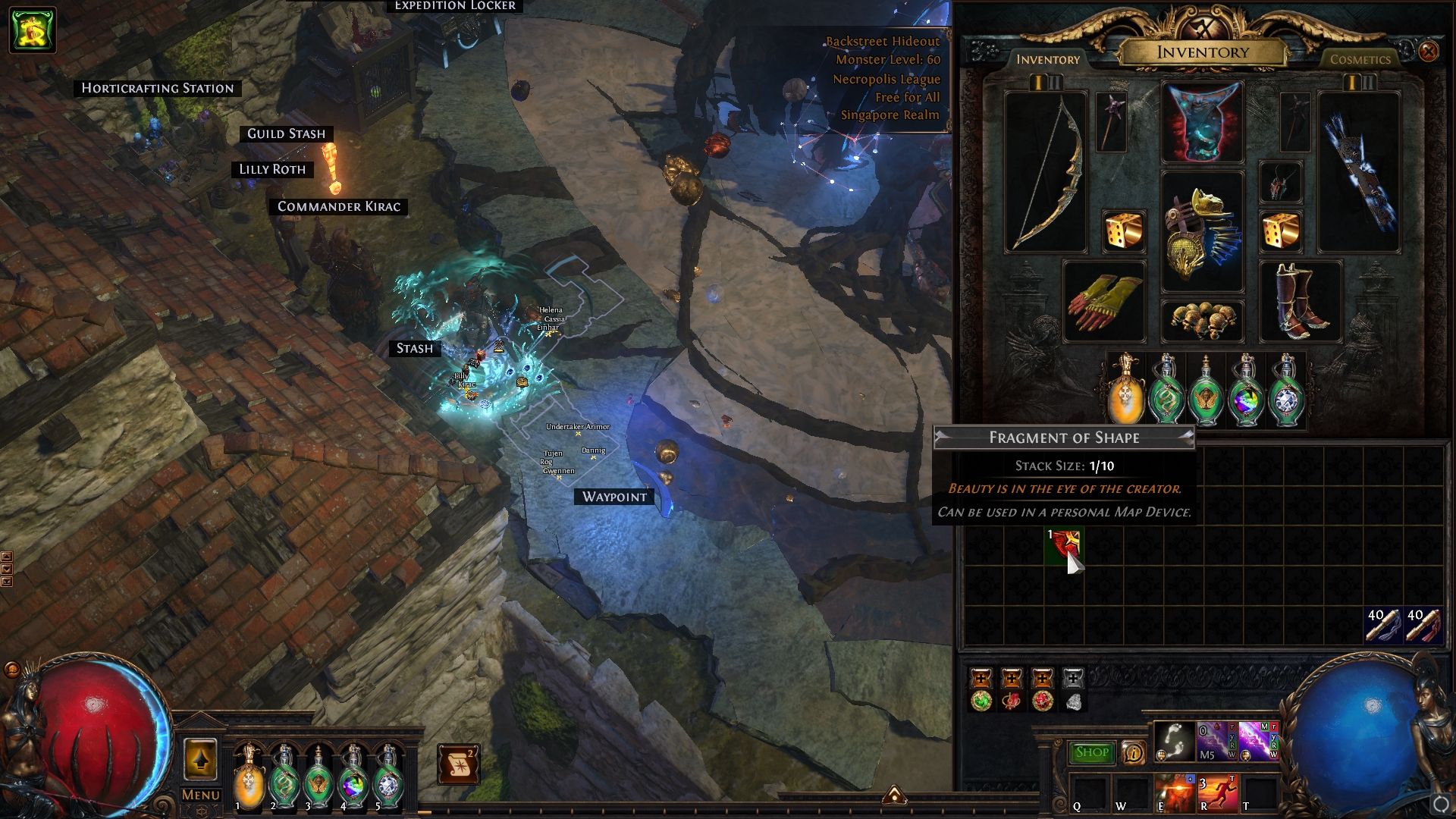 یکی از قطعات برای باز کردن Uber Elder در Path of Exile