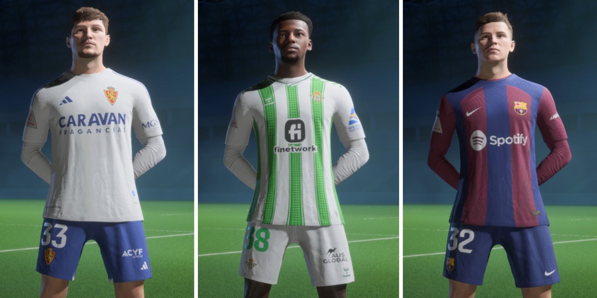 بهترین غول های سقوط کرده برای بازسازی در حالت حرفه ای در EA Sports FC 24 11 تصویری از بهترین جواهرات پنهان از اسپانیا برای ثبت نام در EA Sports FC 24