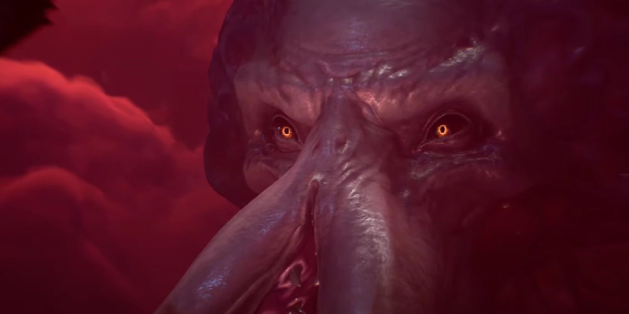 صحنه برش Baldur's Gate 3 که مغز زیرین را نشان می دهد