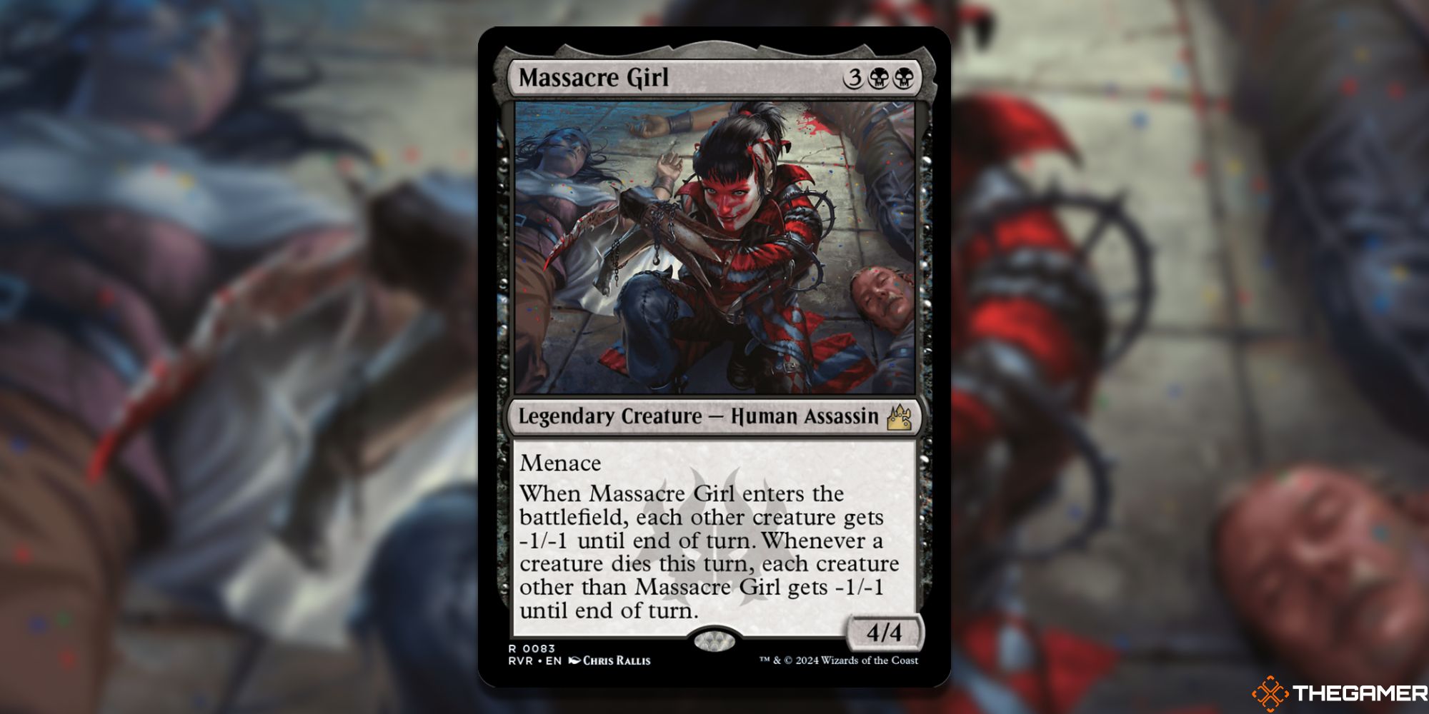 MTG: کارت Massacre Girl