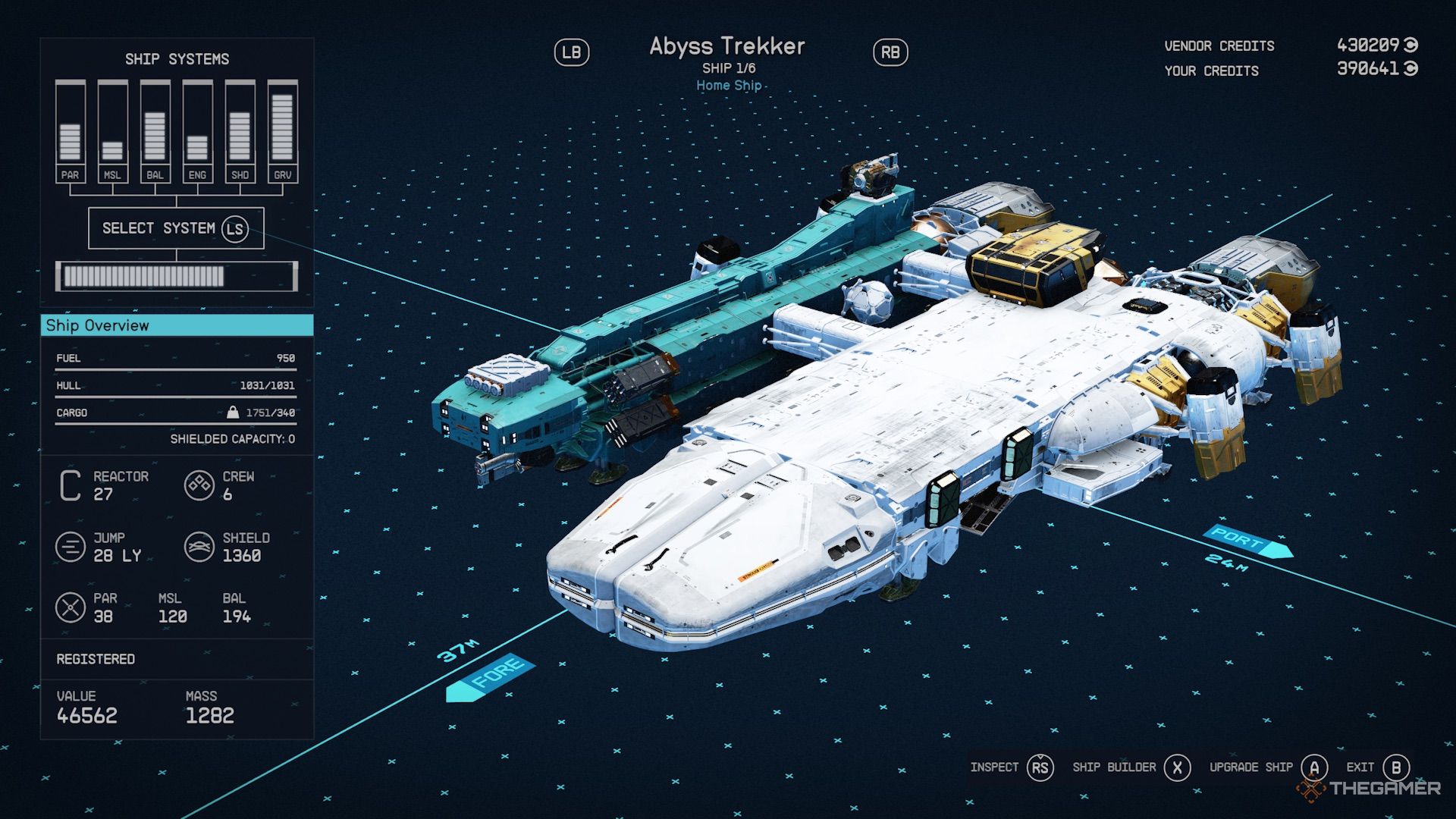 آمار Abyss Trekker