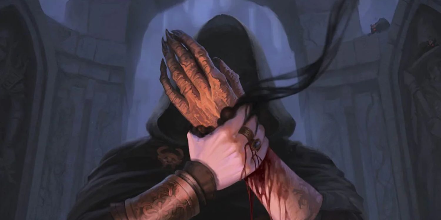 Hand of Vecna ​​اثر Irina Nordsol MTG Adventures in the Forgotten Realms