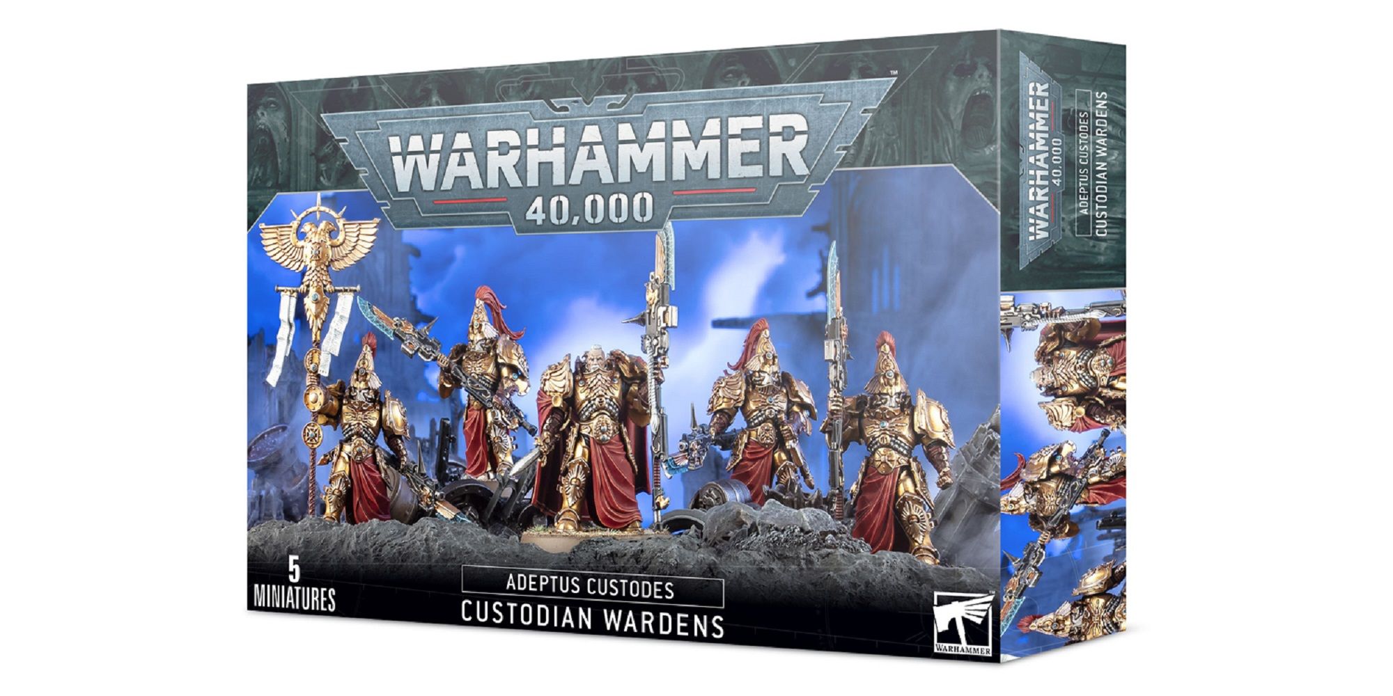 یک جعبه نگهبان نگهبان آدپتوس کاستودس برای Warhammer 40k