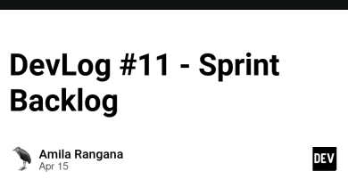 DevLog #11 - Sprint Backlog