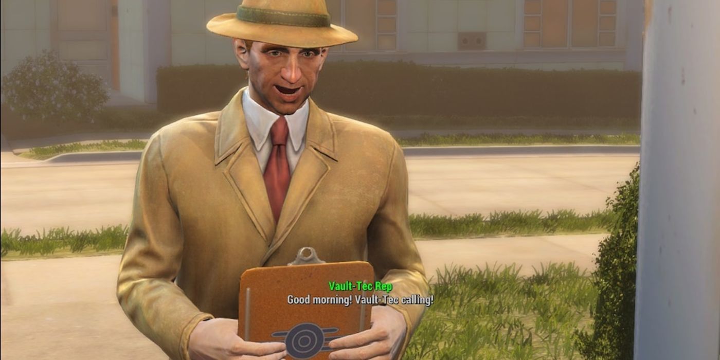 Fallout 4 Vault Tec Rep