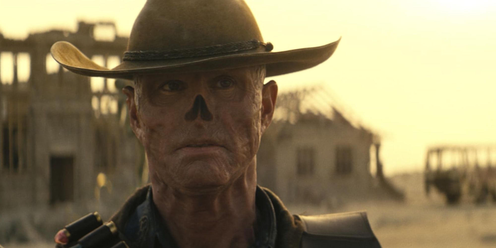 Fallout آمازون اگر شما نمی خواهید، Canon نیست 1 نمایش تلویزیونی Fallout Walton Goggins در نقش The Ghoul.