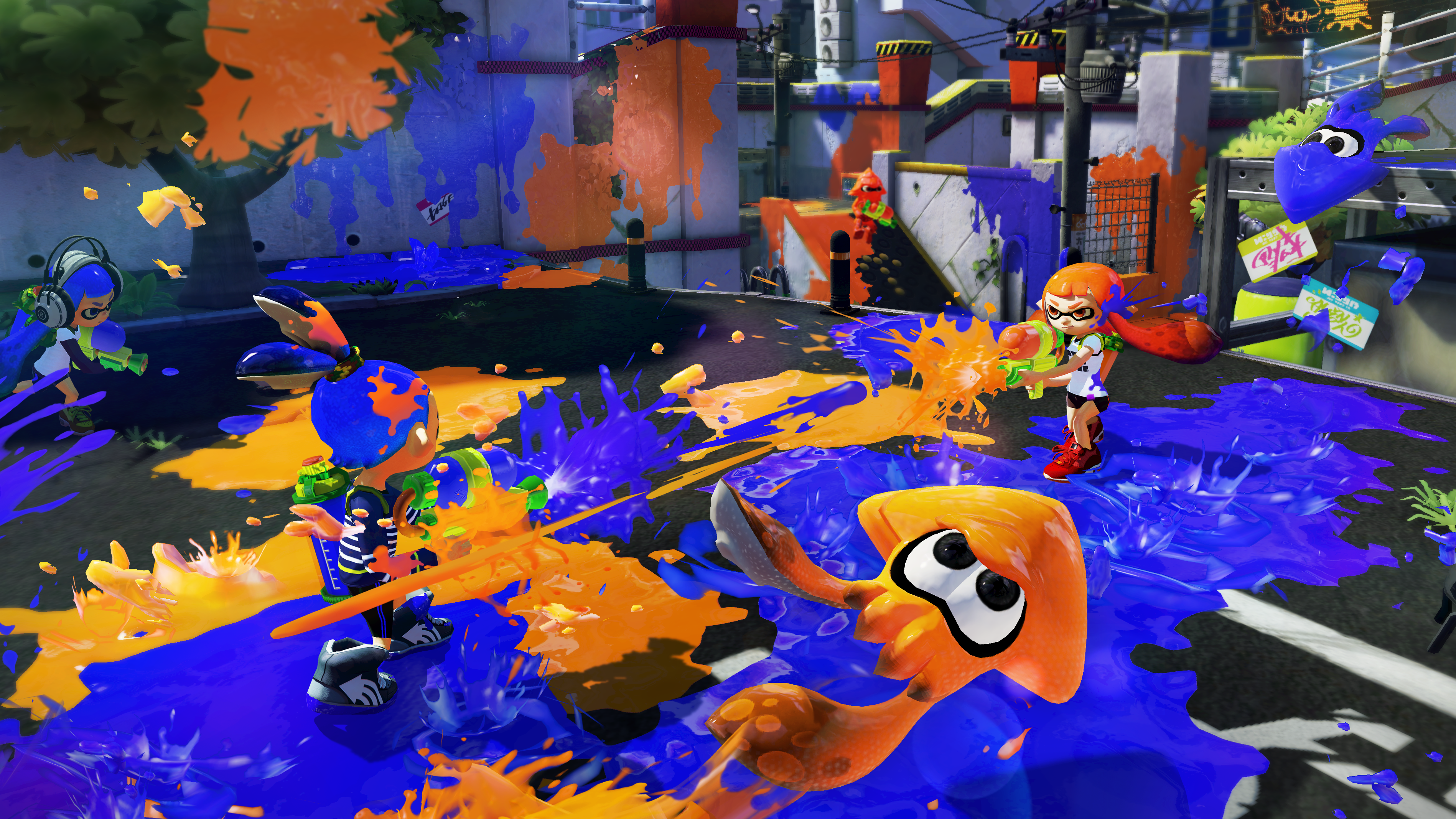 سرورهای آنلاین Splatoon Wii U