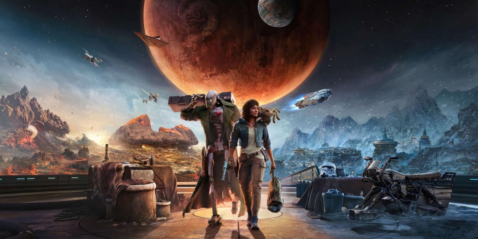 Star Wars Outlaws با طرفداران بیشتر احساس آندور می کند 1 قانون شکنان جنگ ستارگان - هنر کلیدی