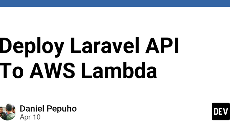 استقرار API لاراول در AWS Lambda