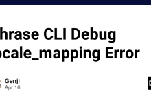 عبارت CLI اشکال زدایی locale_mapping Error