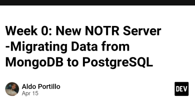 هفته 0: سرور جدید NOTR - انتقال داده ها از MongoDB به PostgreSQL