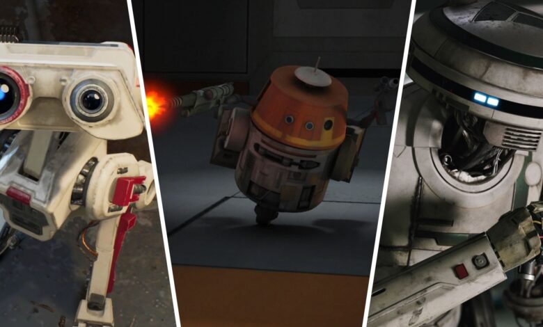 بهترین Droids در جنگ ستارگان