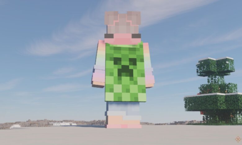 نحوه دریافت و تجهیز کیپ خزنده در Minecraft