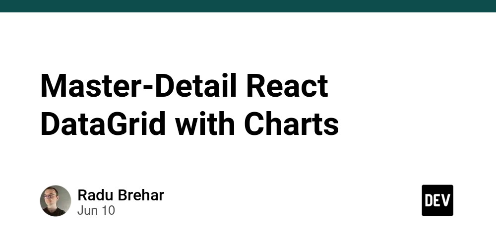 Master-Detail React DataGrid با نمودارها