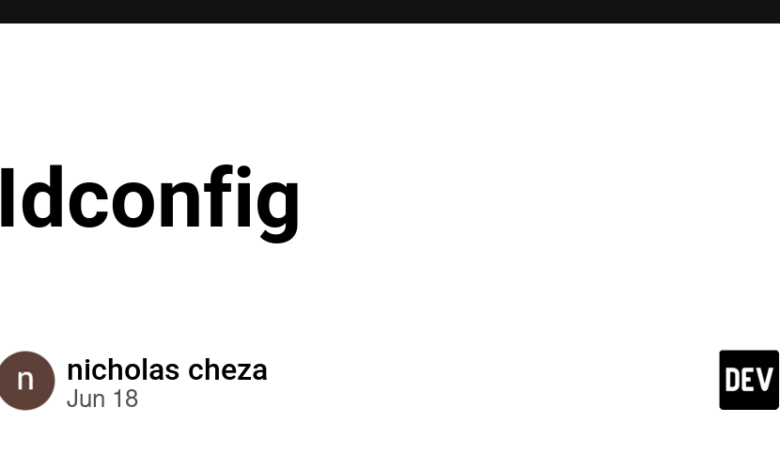 idconfig idconfig
