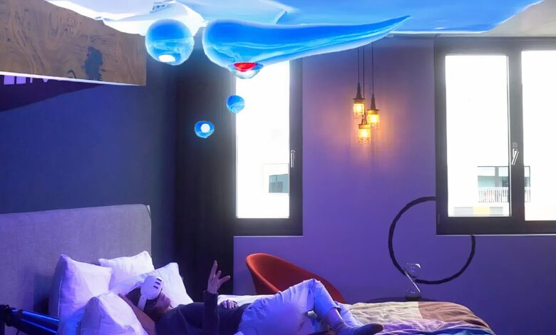 بالش بازی VR Meditation از لاگ های صوتی واقعی استفاده می کند بالش بازی VR Meditation از لاگ های صوتی واقعی استفاده می کند