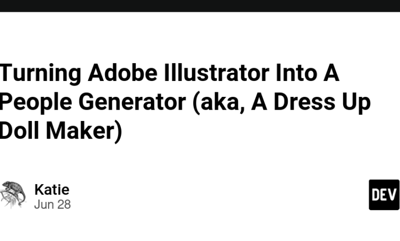 تبدیل Adobe Illustrator به یک تولیدکننده مردم (معروف به عروسک ساز لباس) تبدیل Adobe Illustrator به یک تولیدکننده مردم (معروف به عروسک ساز لباس)