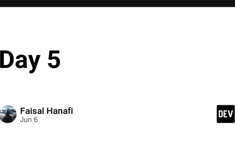 روز 5 روز 5