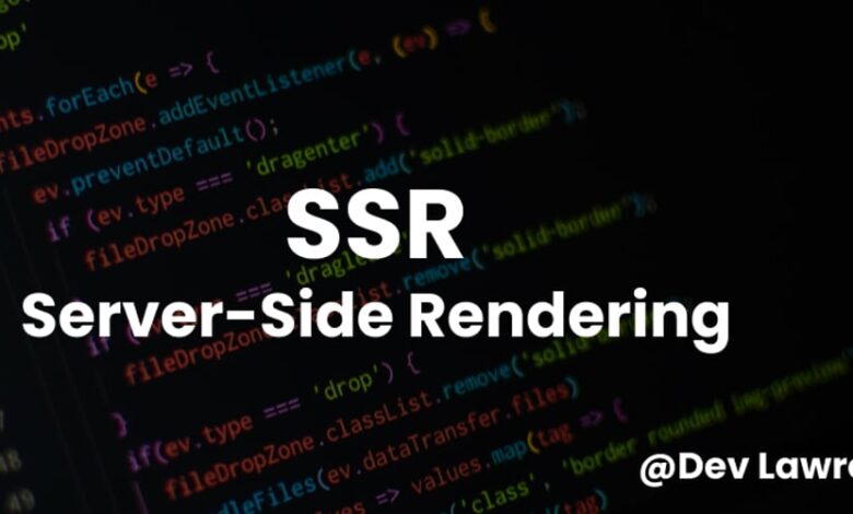 شروع به کار با SSR – DEV Community