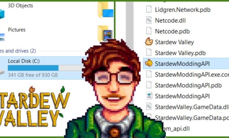 نحوه نصب مدهای Stardew Valley نحوه نصب مدهای Stardew Valley