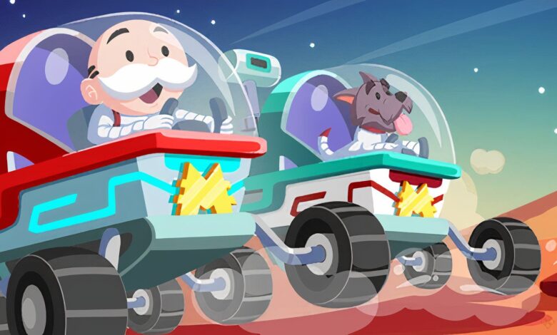 همه جوایز و نقاط عطف رالی Rover در Monopoly Go همه جوایز و نقاط عطف رالی Rover در Monopoly Go