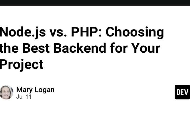 Node.js در مقابل PHP: انتخاب بهترین Backend برای پروژه شما Node.js در مقابل PHP: انتخاب بهترین Backend برای پروژه شما