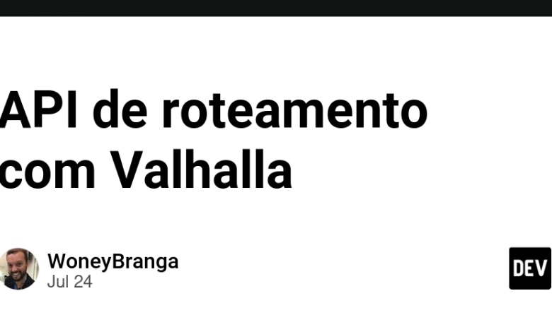 Routing API با Valhalla Routing API با Valhalla