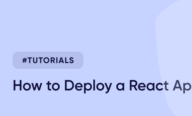 استقرار یک برنامه React برای تولید: یک راهنمای جامع استقرار یک برنامه React برای تولید: یک راهنمای جامع
