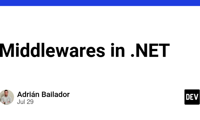 میان افزارها در .NET – انجمن DEV میان افزارها در .NET – انجمن DEV