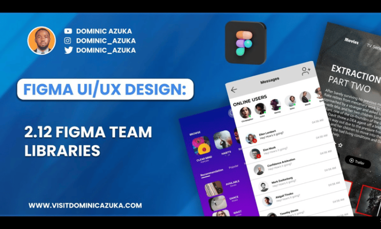 🚀 2.12 قدرت کتابخانه های تیم Figma را باز کنید! 🌟 🚀 2.12 قدرت کتابخانه های تیم Figma را باز کنید! 🌟