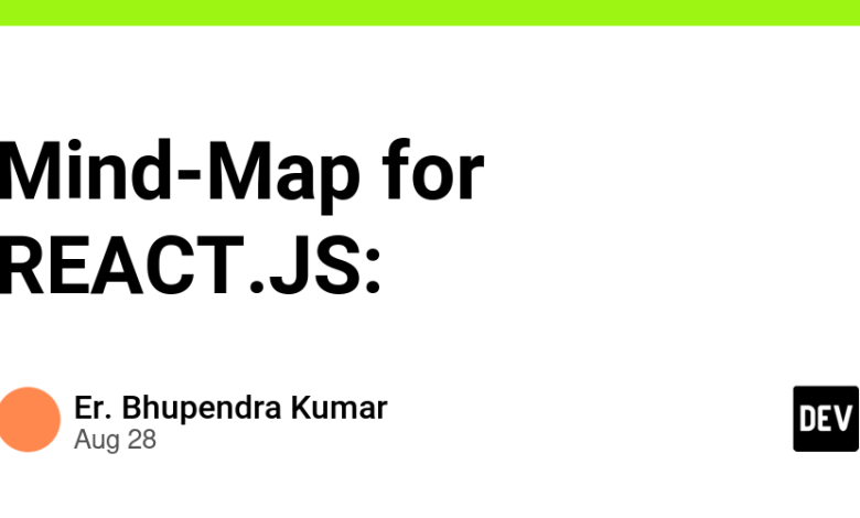 Mind-Map برای REACT.JS: Mind-Map برای REACT.JS: