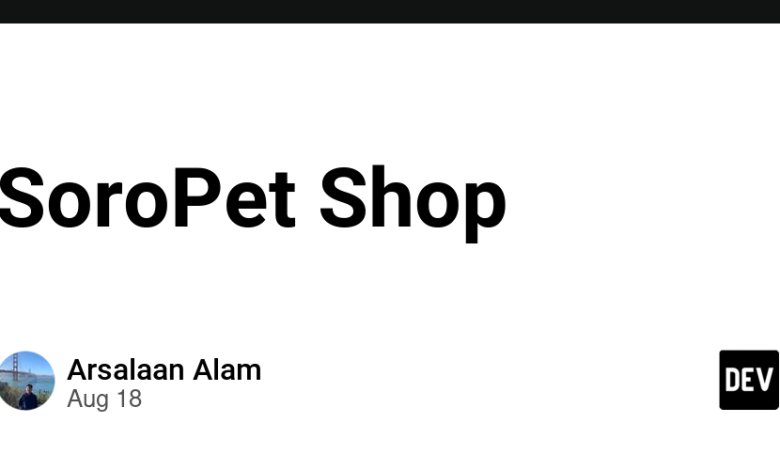 SoroPet Shop – انجمن DEV SoroPet Shop – انجمن DEV