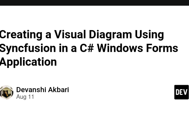 ایجاد یک نمودار بصری با استفاده از Syncfusion در یک برنامه C# Windows Forms ایجاد یک نمودار بصری با استفاده از Syncfusion در یک برنامه C# Windows Forms