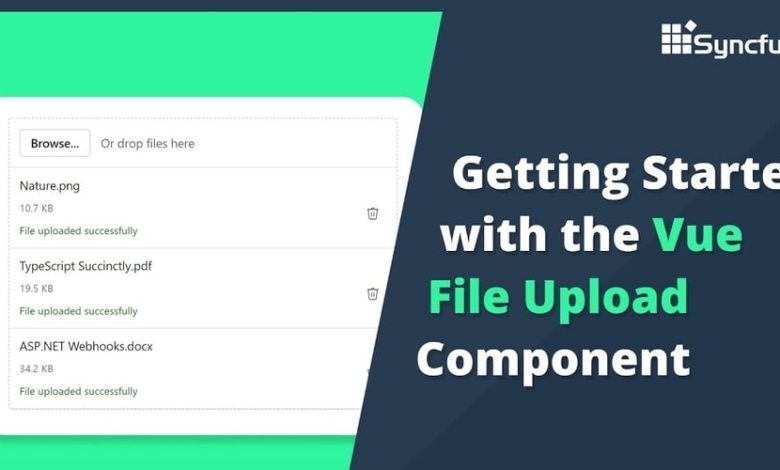 شروع کار با کامپوننت آپلود فایل Vue شروع کار با کامپوننت آپلود فایل Vue