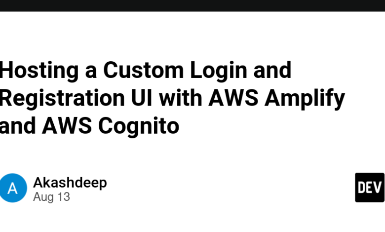 میزبانی یک رابط کاربری سفارشی ورود و ثبت نام با AWS Amplify و AWS Cognito میزبانی یک رابط کاربری سفارشی ورود و ثبت نام با AWS Amplify و AWS Cognito