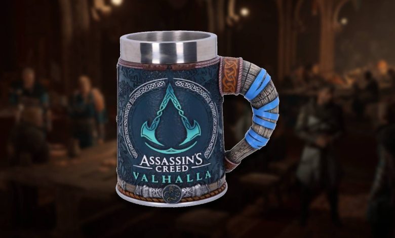 نوشیدنی مانند Eivor با استفاده از این رسمی Assassin's Creed Valhalla Tankard نوشیدنی مانند Eivor با استفاده از این رسمی Assassin's Creed Valhalla Tankard