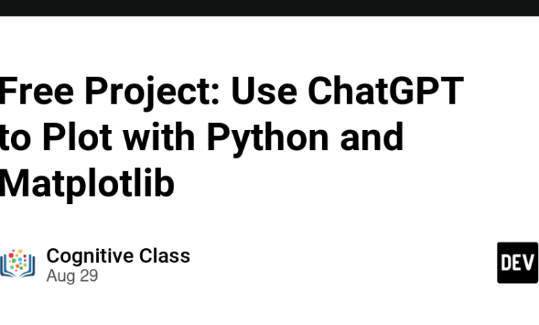 پروژه رایگان: از ChatGPT برای رسم با پایتون و Matplotlib استفاده کنید