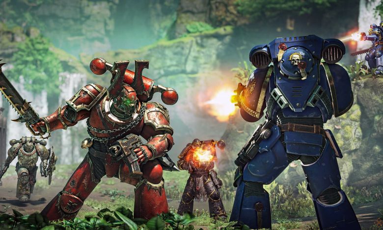 Streamer Space Marine 2 بازی را با Ring Fit انجام می دهد Streamer Space Marine 2 بازی را با Ring Fit انجام می دهد
