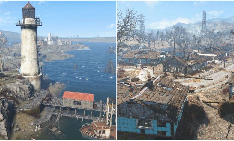 بزرگترین سکونتگاه ها در Fallout 4 بزرگترین سکونتگاه ها در Fallout 4