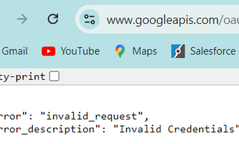 خطای Google Login OAuth: 401 در React Frontend
