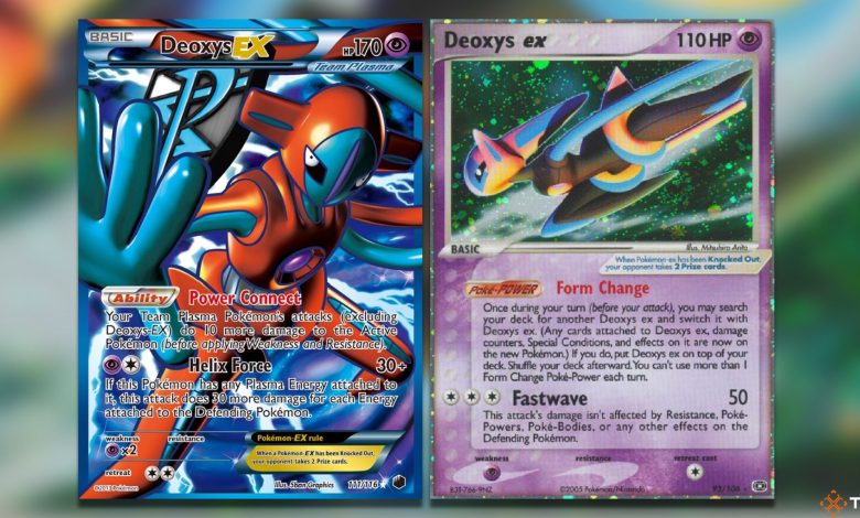 گران ترین کارت های Deoxys Pokemon TCG گران ترین کارت های Deoxys Pokemon TCG