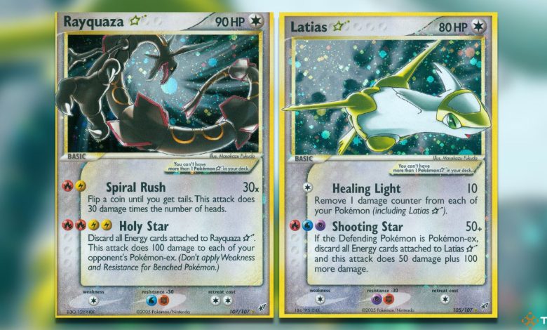 گران ترین کارت های EX Deoxys Pokemon TCG گران ترین کارت های EX Deoxys Pokemon TCG