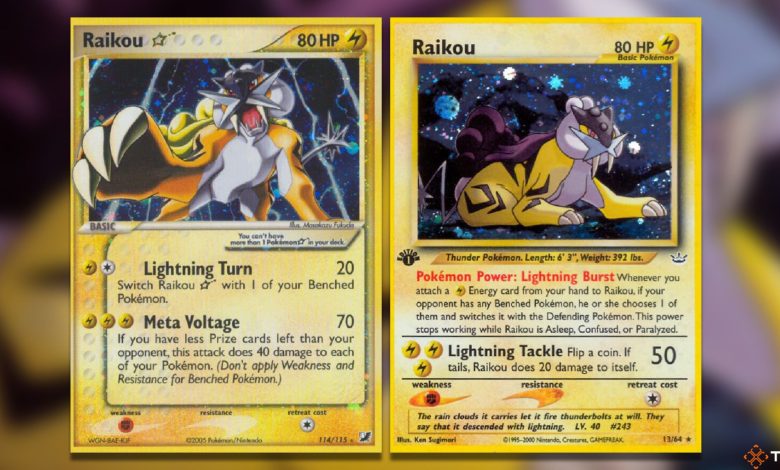 گران ترین کارت های Raikou Pokemon TCG گران ترین کارت های Raikou Pokemon TCG