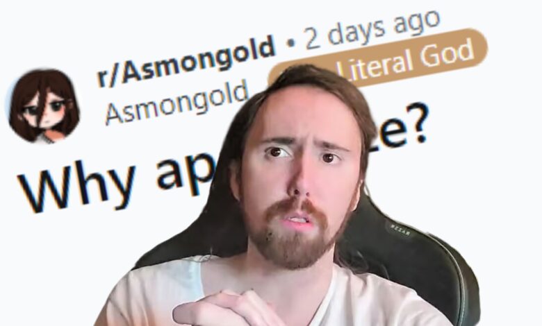 Asmongold دو عذرخواهی دارد – باید ببینیم منظور او کدام است Asmongold دو عذرخواهی دارد – باید ببینیم منظور او کدام است